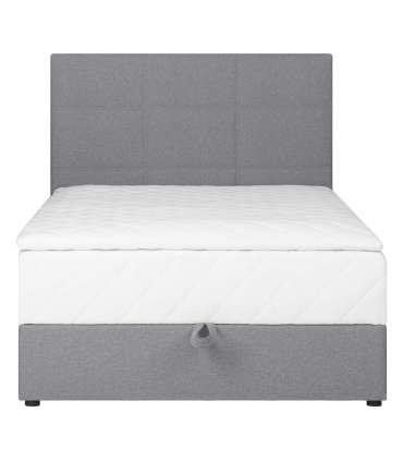 Кровать LEVI 120x200см, с матрасом, серый