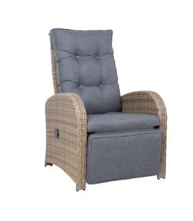 Tugitool MOOR recliner, pruun