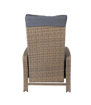 Tugitool MOOR recliner, pruun