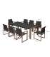 Aiamööblikomplekt DUISBURG laud ja 8 tooli