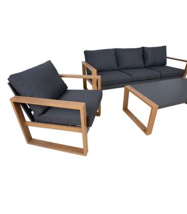 Aiamööblikomplekt DUISBURG laud, diivan 