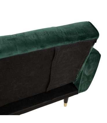 Diivanvoodi FALUN 214x83xH82cm, roheline samet