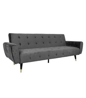 Diivanvoodi FALUN 214x83xH82cm, hall samet