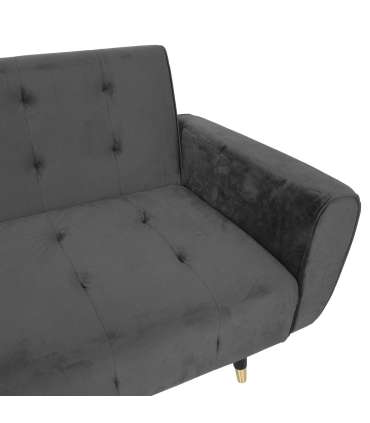 Diivanvoodi FALUN 214x83xH82cm, hall samet