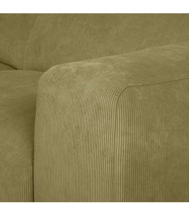 Nurgadiivan LEHTE vasak nurk, roheline, 250x100/200xH75cm