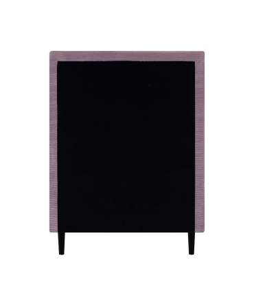 Kontinentaalvoodi LAARA 90x200cm, roosa