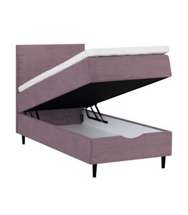 Kontinentaalvoodi LAARA 90x200cm, roosa