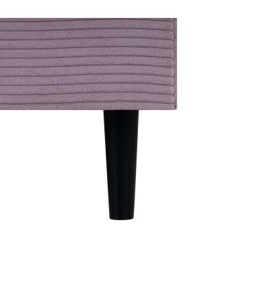 Kontinentaalvoodi LAARA 90x200cm, roosa