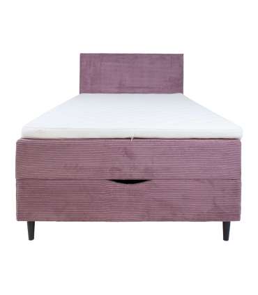 Kontinentaalvoodi LAARA 120x200cm, roosa