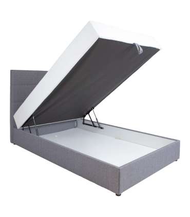 Kontinentaalvoodi LEIKO 120x200cm, hall