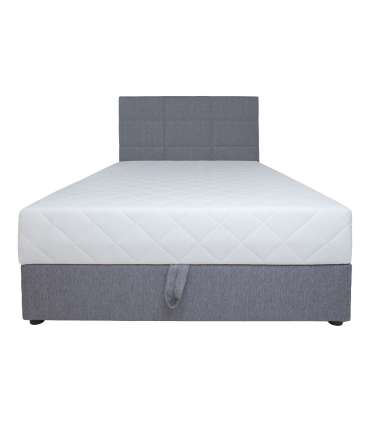 Kontinentaalvoodi LEIKO 120x200cm, hall