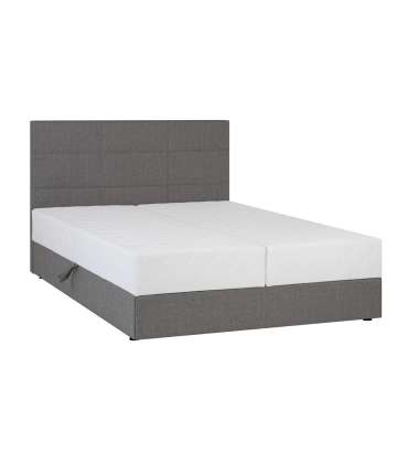 Kontinentaalvoodi LEIKO 160x200cm, hall