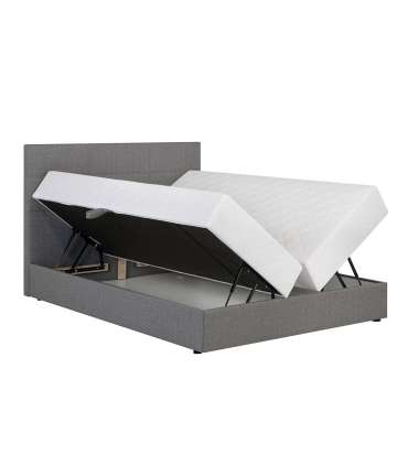 Kontinentaalvoodi LEIKO 160x200cm, hall