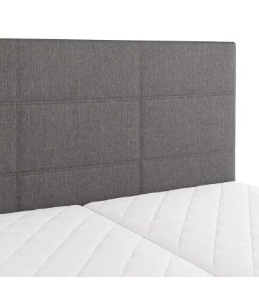 Kontinentaalvoodi LEIKO 160x200cm, hall