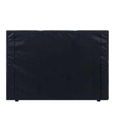 Kontinentaalvoodi LEIKO 160x200cm, must