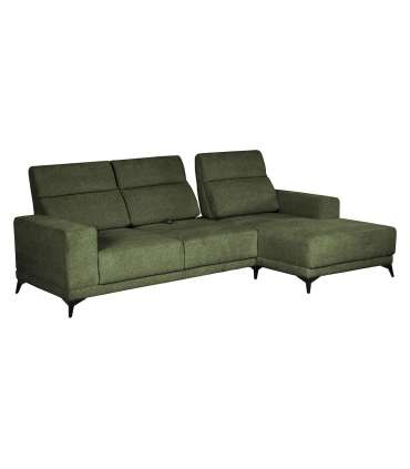 Nurgadiivan DARLA PN 281,5x97,5/161xH104cm, tumeroheline