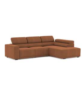 Nurgadiivan LOLA PN 301x118,5/211xH96cm, terrakota