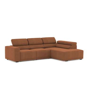 Nurgadiivan LOLA PN 301x118,5/211xH96cm, terrakota