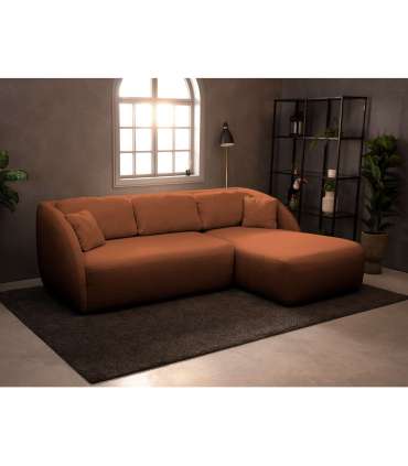 Nurgadiivan LOLA PN 301x118,5/211xH96cm, terrakota