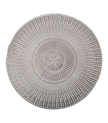 Lauamatt GLORIA, D42cm, hele hõbedane