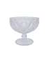 Magustoidupokaal jalaga CORAL, läbipaistev, D12xH10,5cm