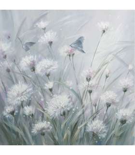 Õlimaal 60x60cm, võililled 2