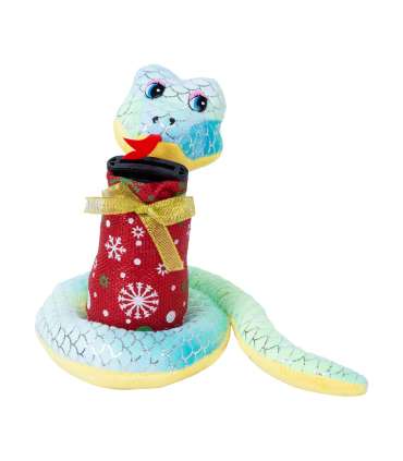 Mängutoos/rahakassa SNAKE YEAR H19cm, mix