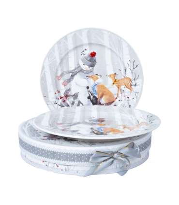 Taldrikud MIA SNOW D19cm 2tk kinkekarbis