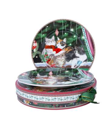 Taldrikud MIA CATS D19cm 2tk kinkekarbis