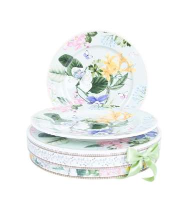 Taldrikud MIA FLORA D19cm 2tk kinkekarbi