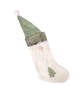 Jõulusokk FUN CANDY H52cm, valge