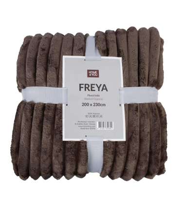 Pleed FREYA XL 200x230cm, hallikaspruun