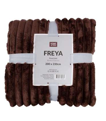 Pleed FREYA XL 200x230cm, pruun