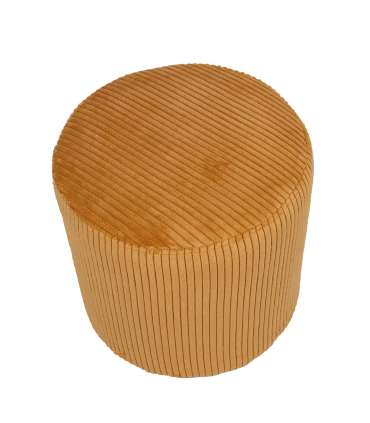 Tumba INES D41xH40,5cm, kollane