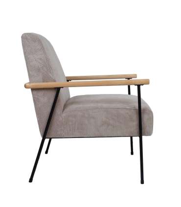 Tugitool JADE 63x75,5xH85,5cm, hallikasbee˛