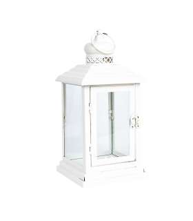 Latern DEIA 13x13xH27cm, valge