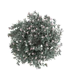 Pärg FLOWERLY D24cm, roosad õied