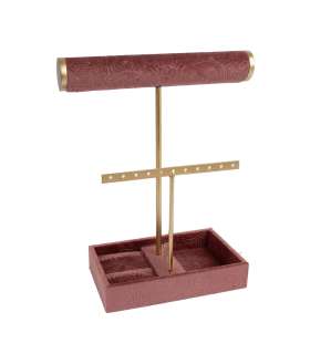 Ehete hoidja ARIADNE H25cm, roosa