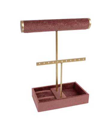 Ehete hoidja ARIADNE H25cm, roosa