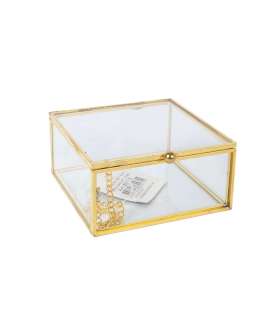 Laegas BERYL 10x10xH5cm, kuldne