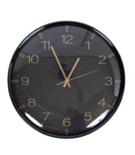 Seinakell CLASSY D36cm, must/kuld