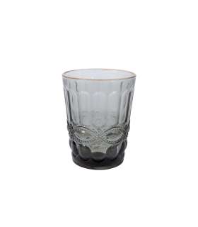 Joogiklaas madal LUNA 250ml, tumehall