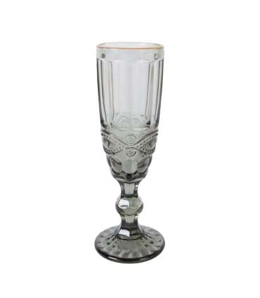 Vahuveinipokaal LUNA 180ml,  D6xH20cm, tumehall