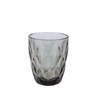 Joogiklaas madal CORAL 250ml, tumehall