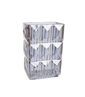 Vaas AVRIL 13x8xH19cm, hõbedane