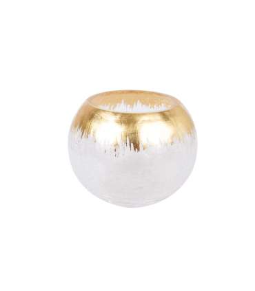 Küünlahoidja TESS D14xH15cm, klaas