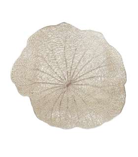 Lauamatt FAUNA 38x40cm, kuld