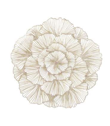 Lauamatt ROSE D38cm, kuld