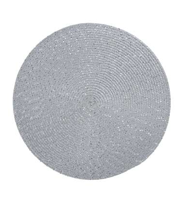 Lauamatt MAXINE D38cm, hõbe