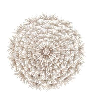 Lauamatt DANDELION D38cm, kuld